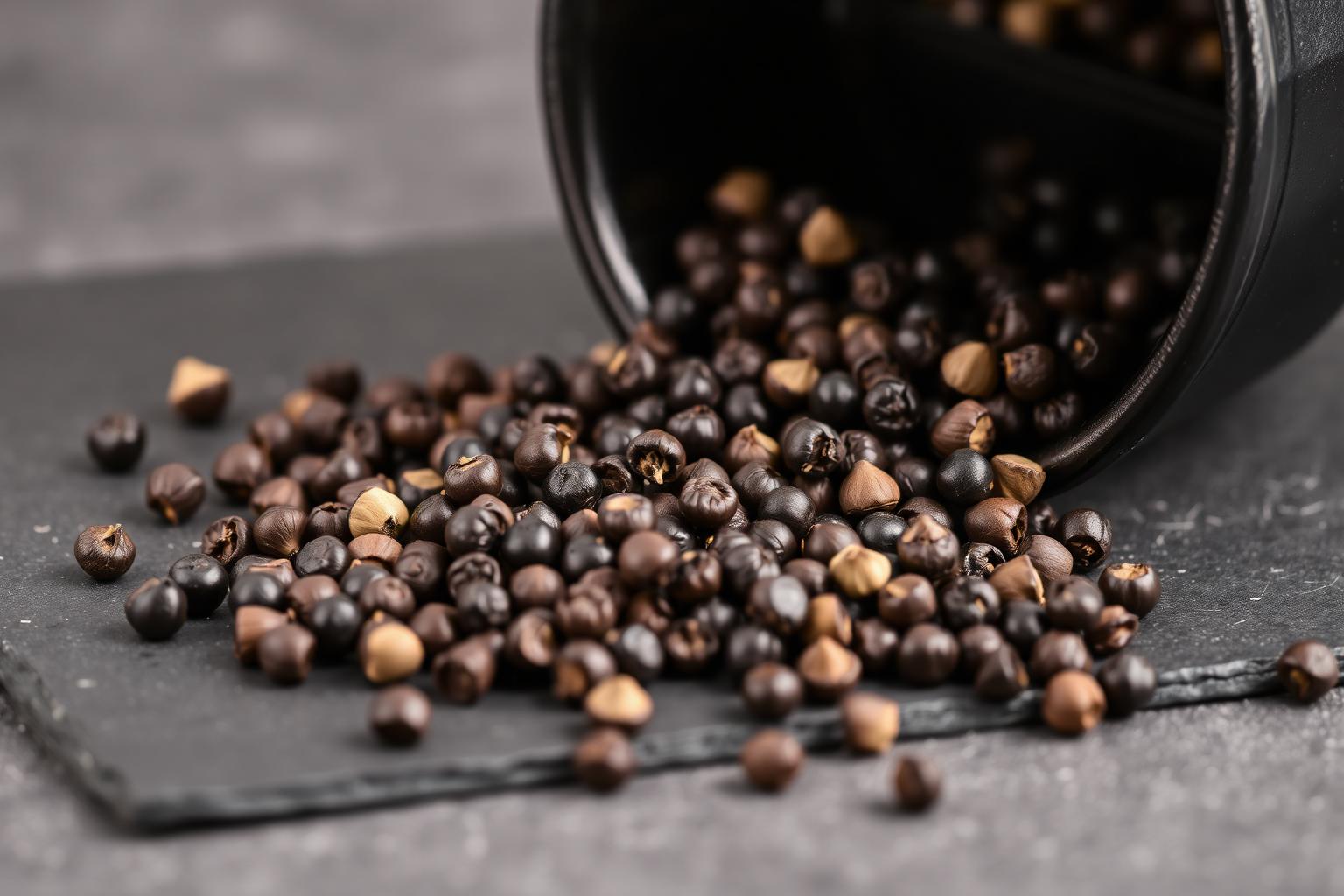 Black Pepper sourced from India for export