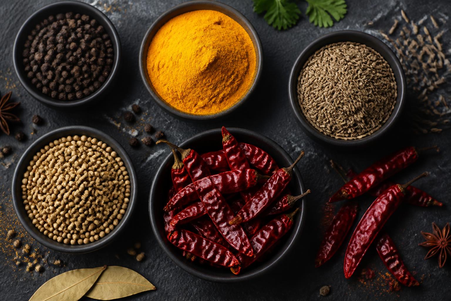 Indian Spices sourced from India for export